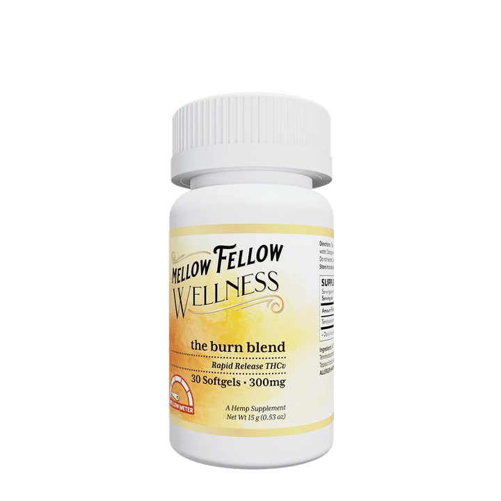 The Burn Blend Softgels - 300mg - Mellow Fellow