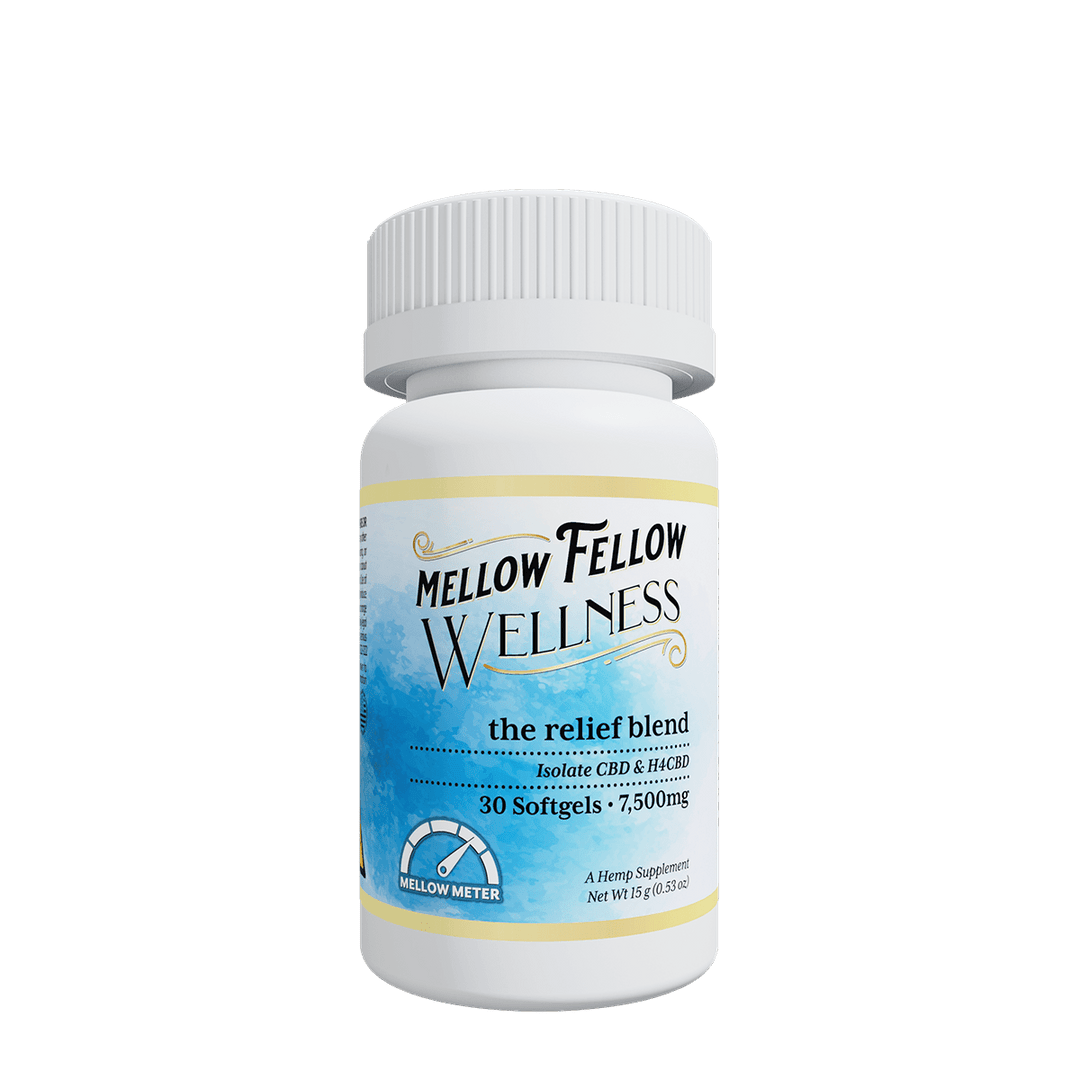 The Relief Blend Softgels - 7500mg - Mellow Fellow