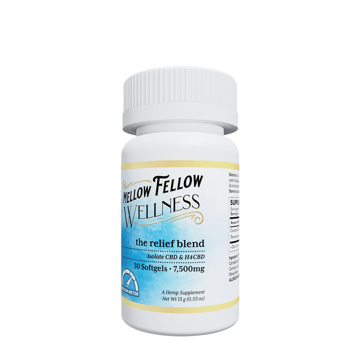 The Relief Blend Softgels - 7500mg - Mellow Fellow