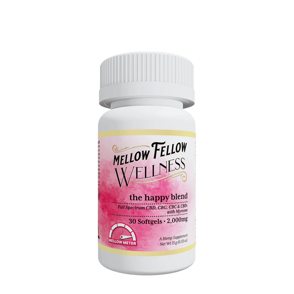 The Happy Blend Softgels - 2000mg - Mellow Fellow