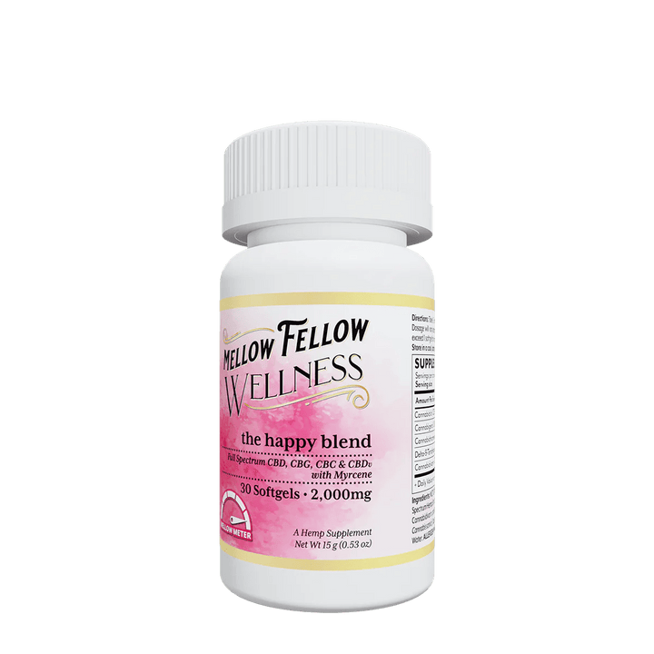 The Happy Blend Softgels - 2000mg - Mellow Fellow