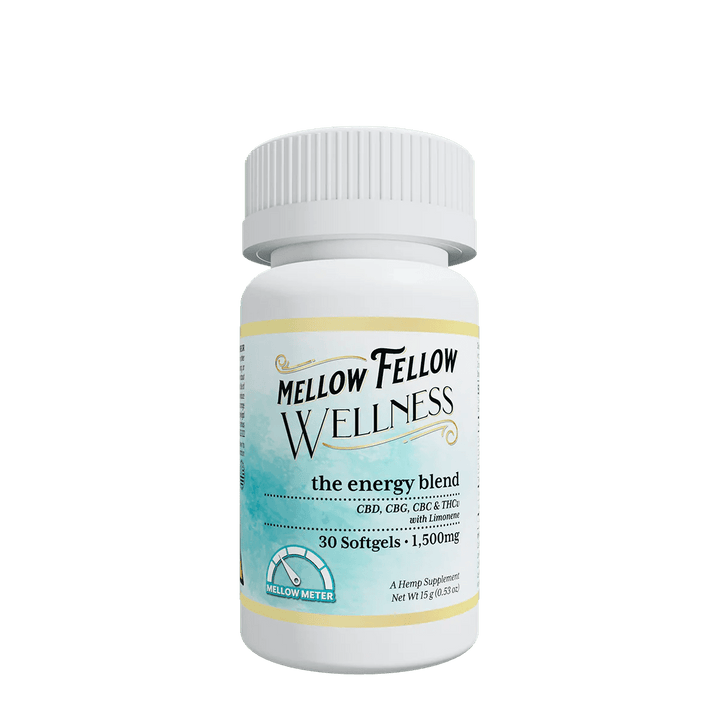 The Energy Blend Softgels - 1500mg - Mellow Fellow