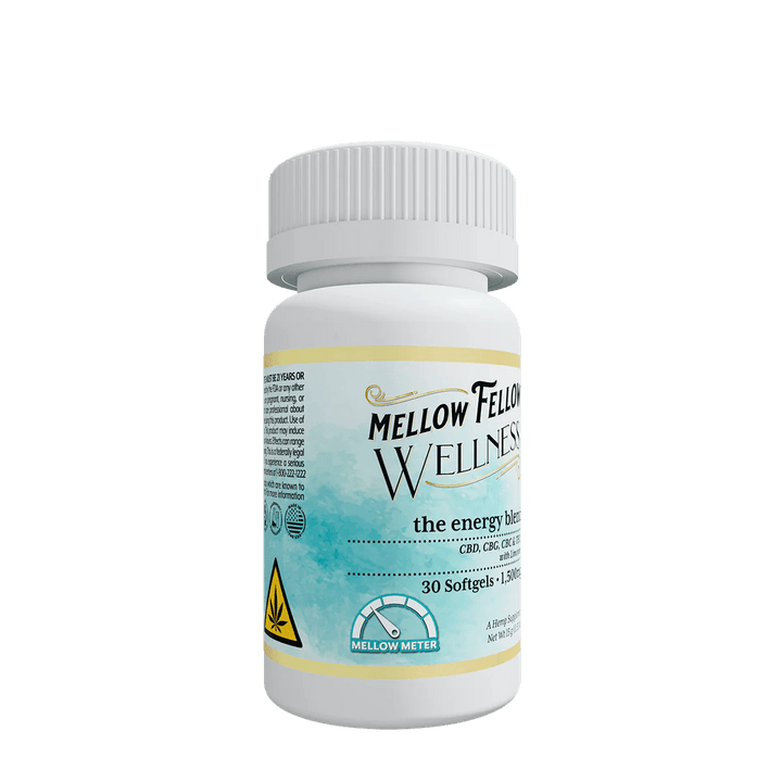 The Energy Blend Softgels - 1500mg - Mellow Fellow