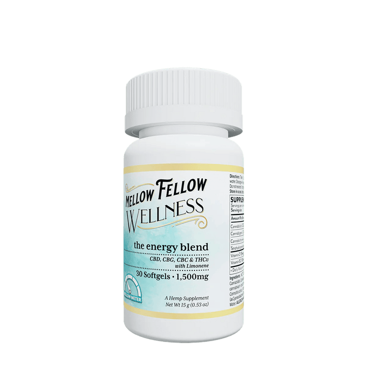 The Energy Blend Softgels - 1500mg - Mellow Fellow