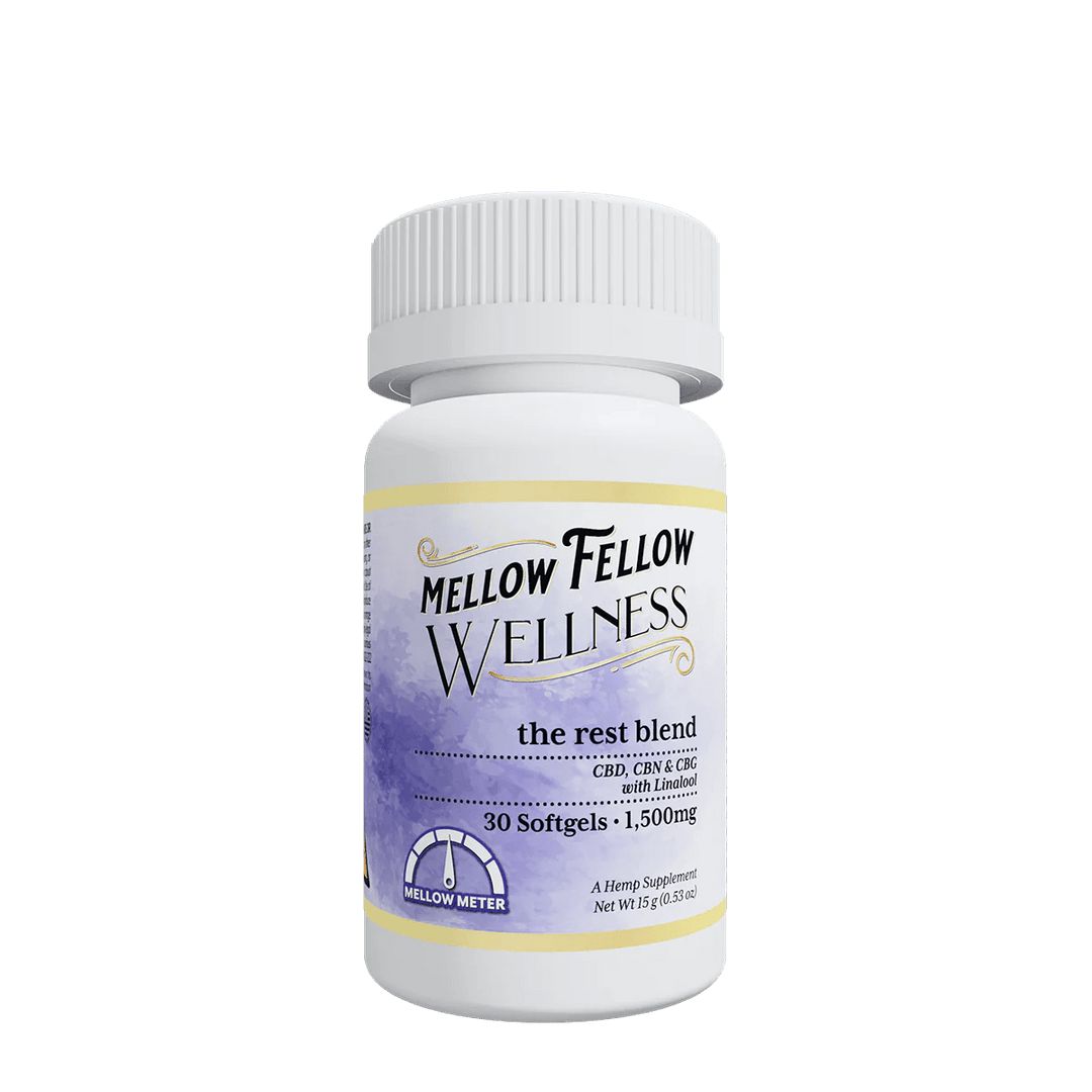 The Rest Blend Softgels - 1500mg - Mellow Fellow