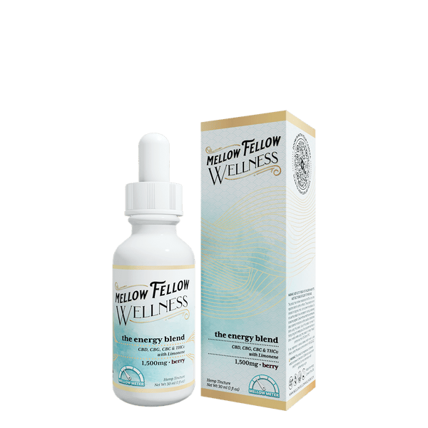 The Energy Blend CBD Tincture - 1500mg - Berry