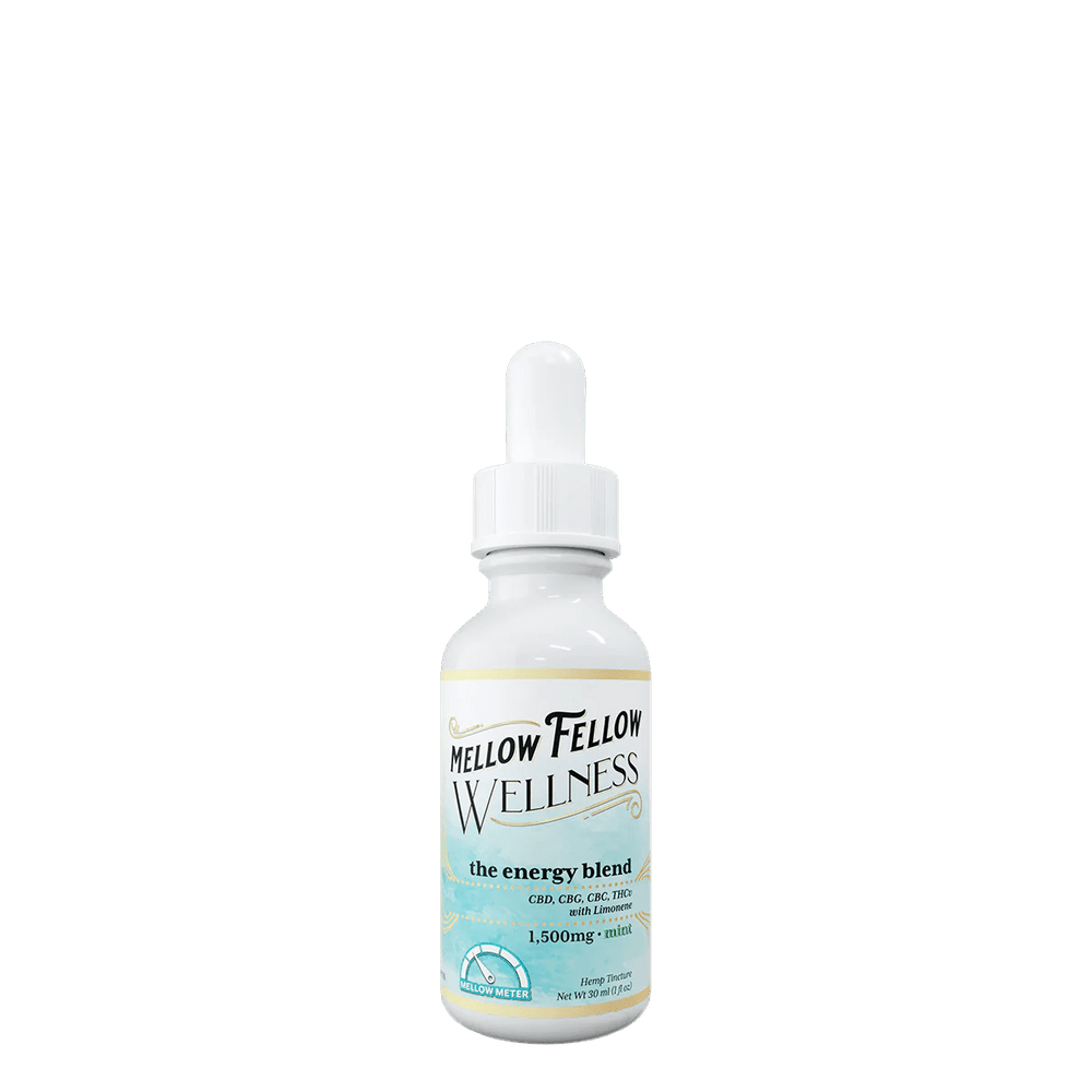 The Energy Blend CBD Tincture - 1500mg - Mint - Mellow Fellow