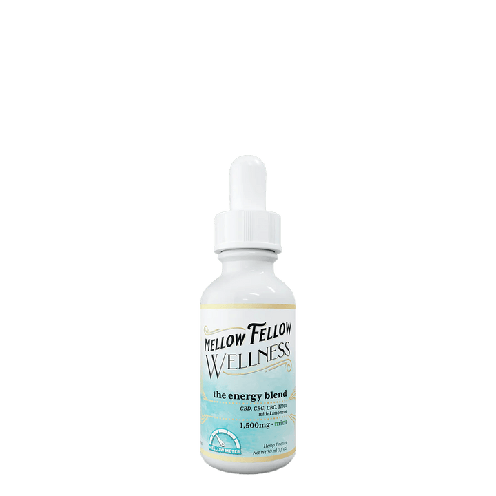 The Energy Blend CBD Tincture - 1500mg - Mint - Mellow Fellow