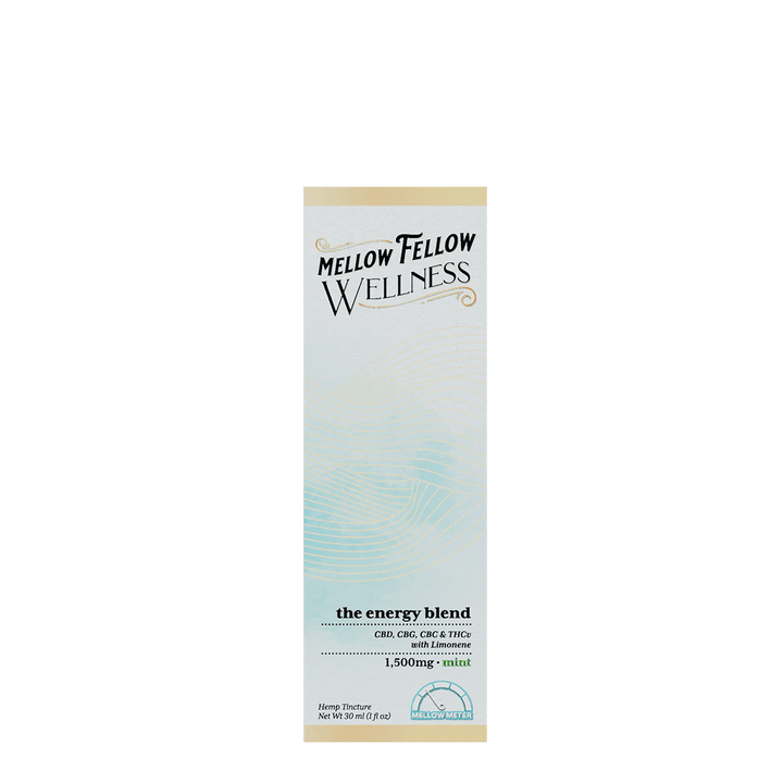 The Energy Blend CBD Tincture - 1500mg - Mint - Mellow Fellow