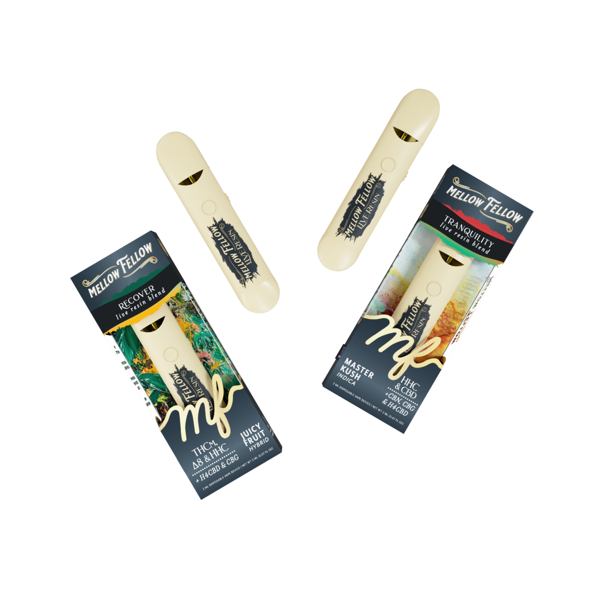 The Zen Bundle - Recover Juicy Fruit (Hybrid) and Tranquility