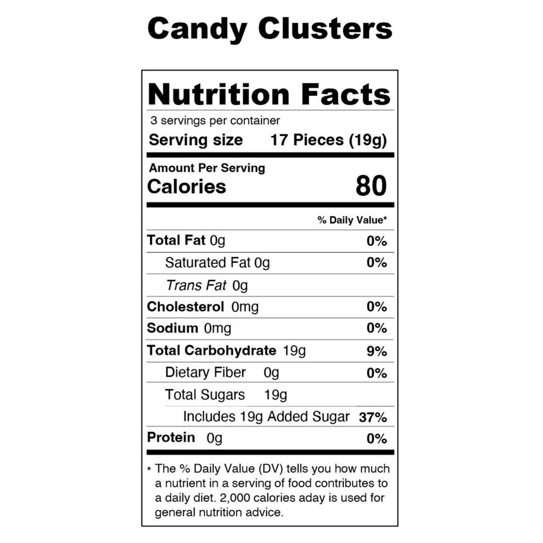 Candy Clusters Freeze Dried Candy - Mellow Fellow