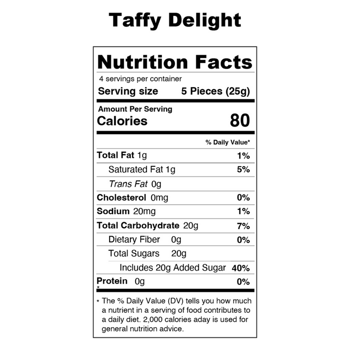 Taffy Delights Freeze Dried Candy - Mellow Fellow