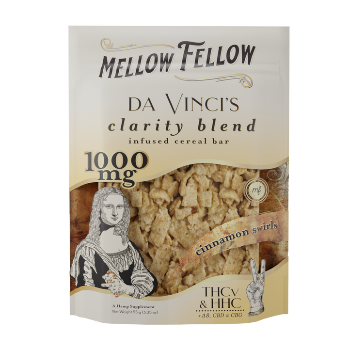 edibles CBD, CBG, HHC, Delta 8, and THCv D8 cereal bar edible