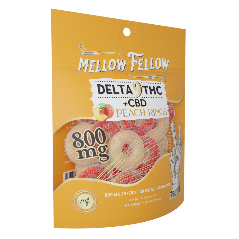  Delta 9 Edibles Peach Rings