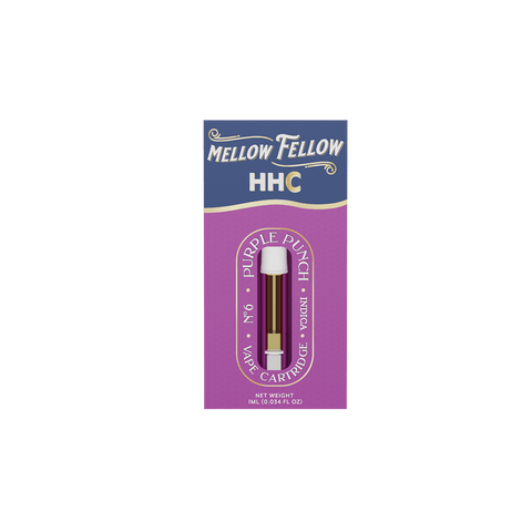 HHC 1ml Vape Cartridge - Purple Punch (Indica) - Mellow Fellow