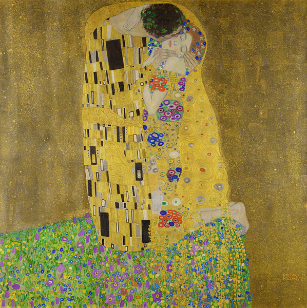 Gustav Klimt the kiss
