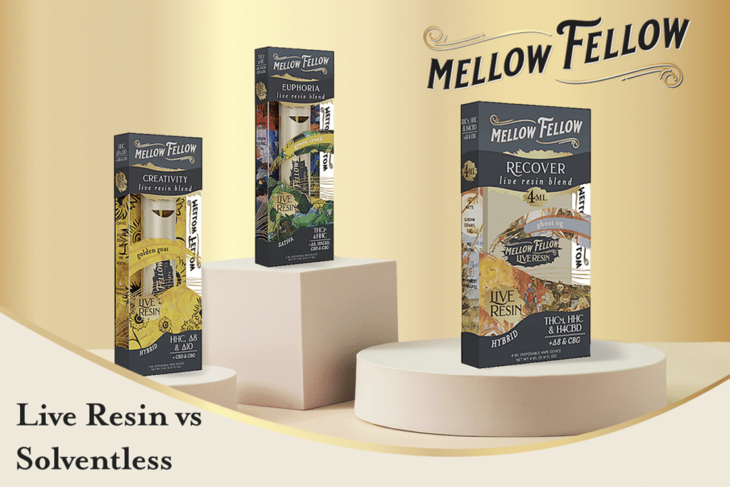 Live Resin vs. Solventless - Mellow Fellow