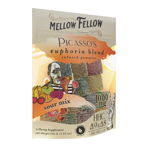 Mellow Fellow Picasso Euphoria Blend edibles