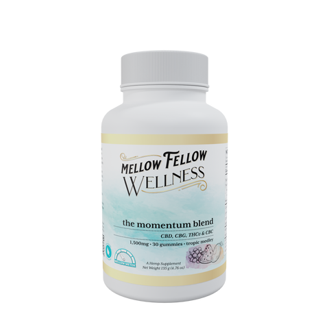 Mellow Fellow Momentum Blend Tropic Medley Wellness Gummies