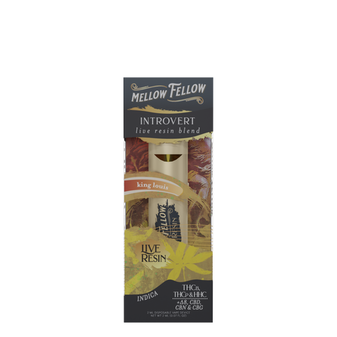 Mellow Fellow Introvert King Louis Live Resin Disposable