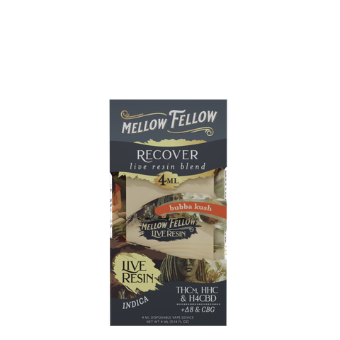 Mellow Fellow’s Recovery Blend Bubba Kush Vape