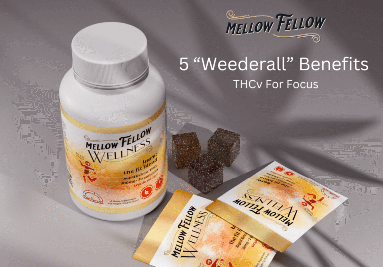 5 “Weederall” ADHD Benefits - THCv For Focus - Mellow Fellow