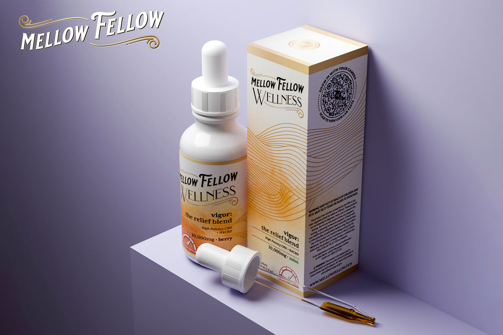CBD tincture from Mellow Fellow