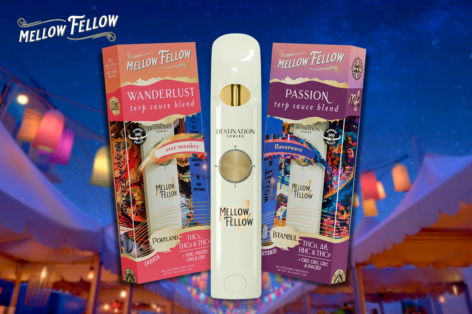 Vape products from Mellow Fellow