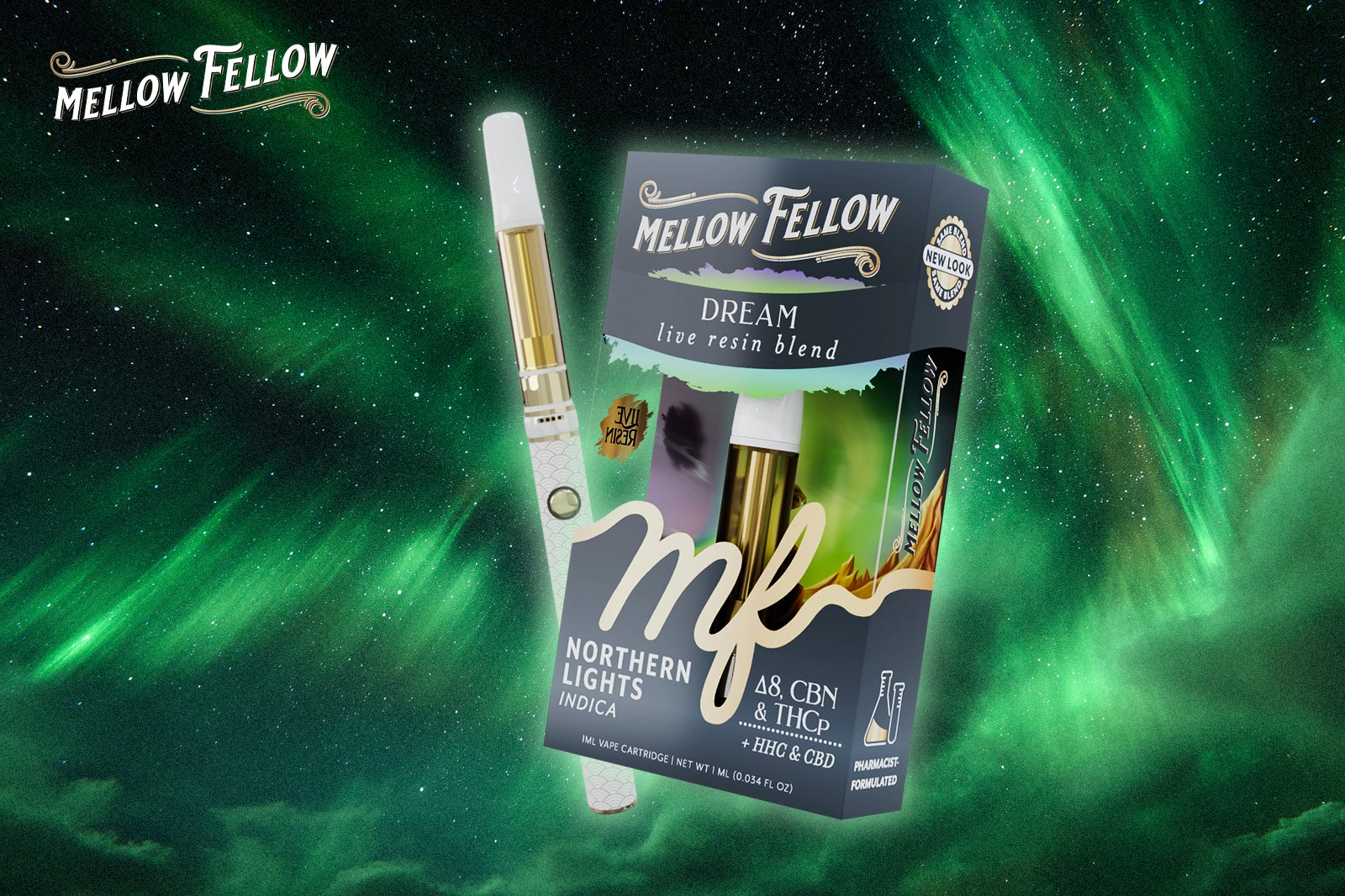 Vape cartridge from Mellow Fellow