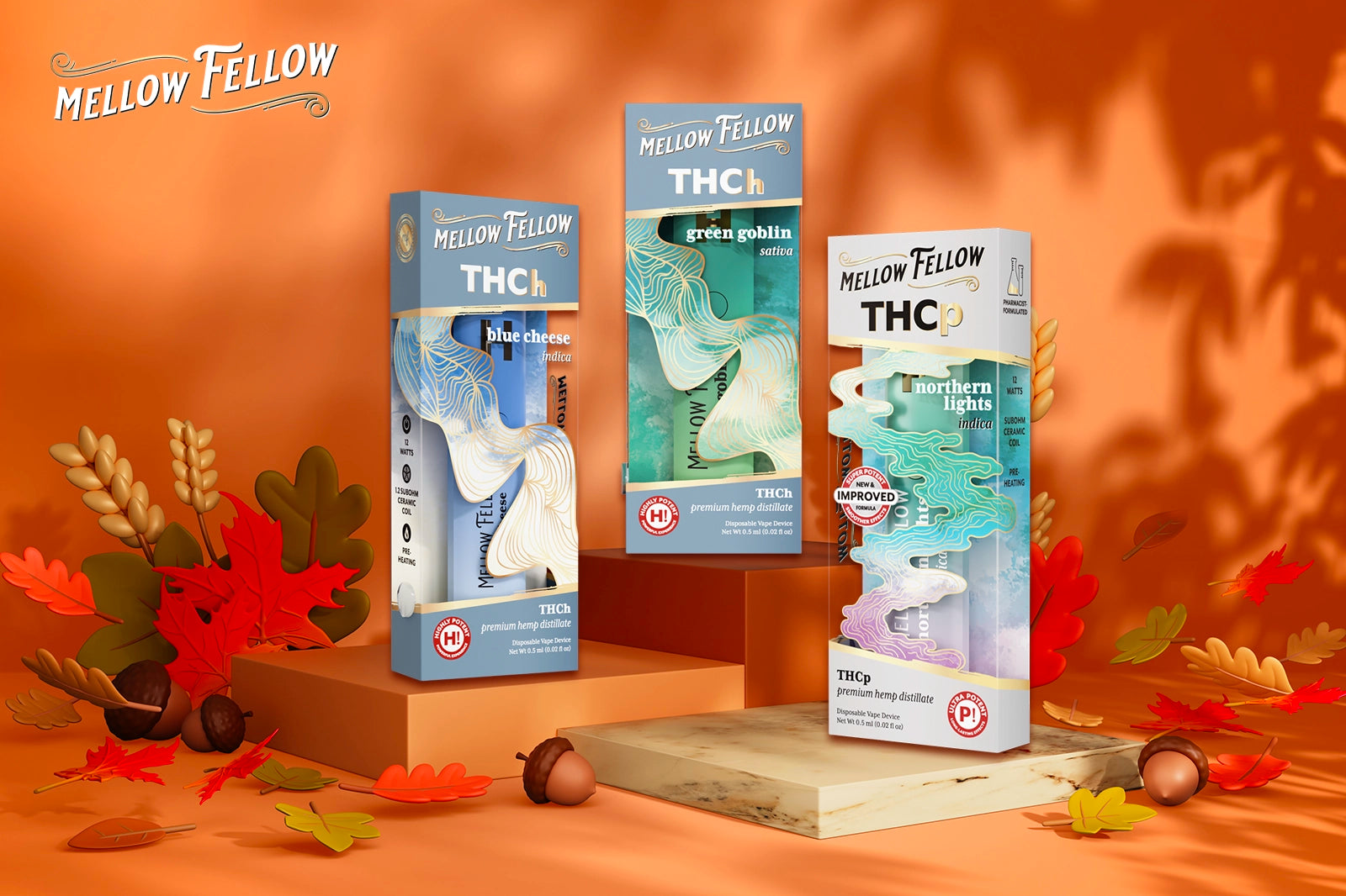 Thanksgiving Themed Vapes from Mellow Fellow
