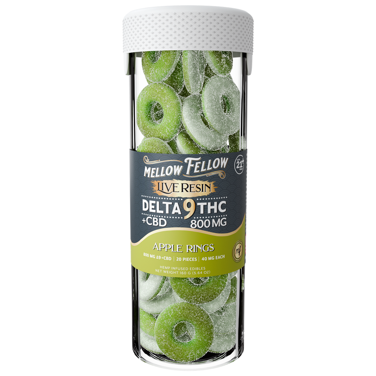 Delta 9 Live Resin Apple Rings