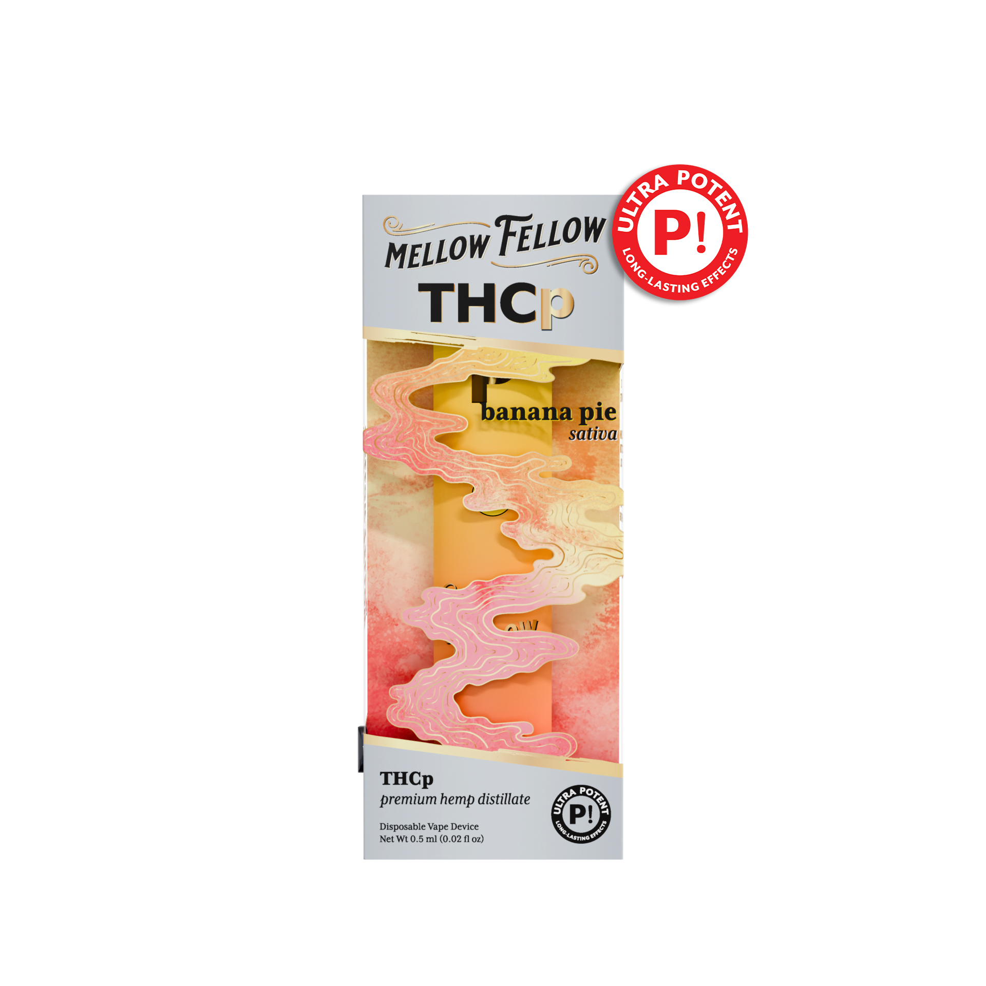 THCp 0.5g Disposable Vape - Banana Pie (Sativa)