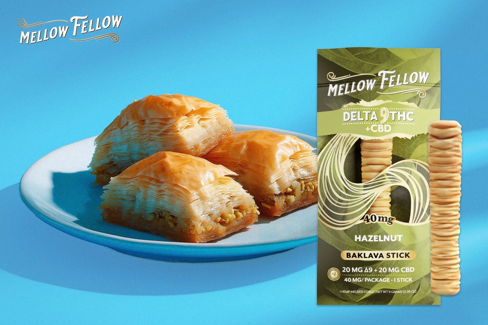 Mellow Fellow's New Baklava Sticks