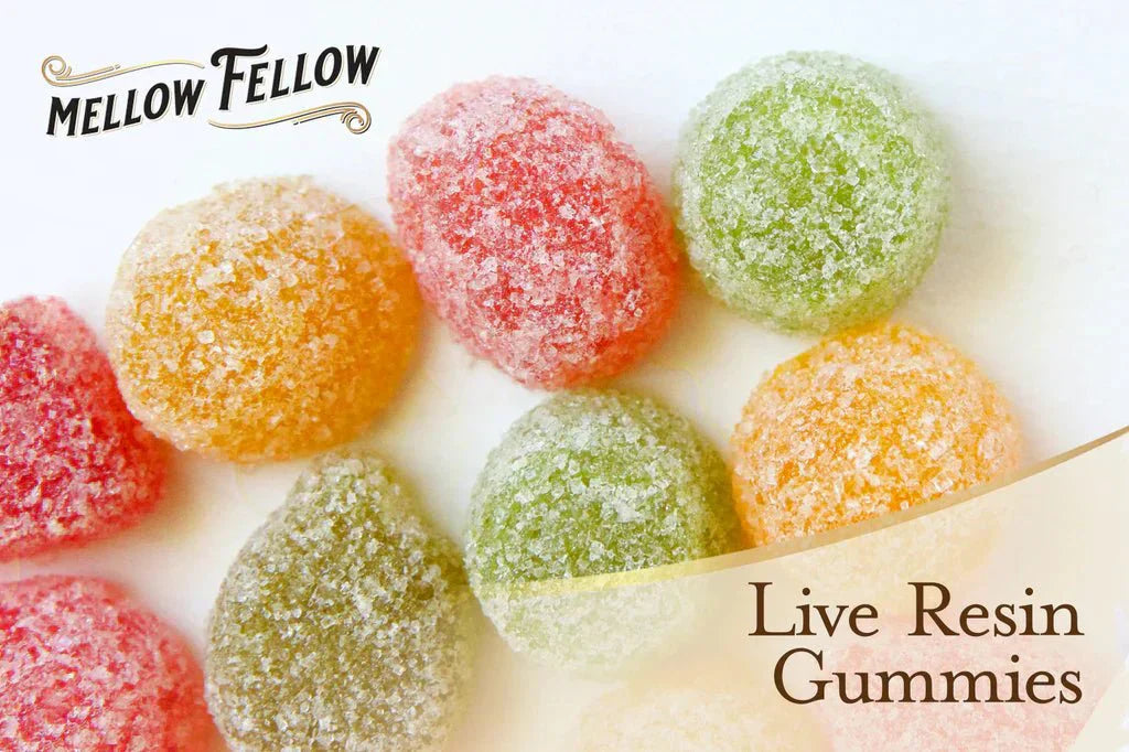 What Are Live Resin Gummies? - Mellow Fellow