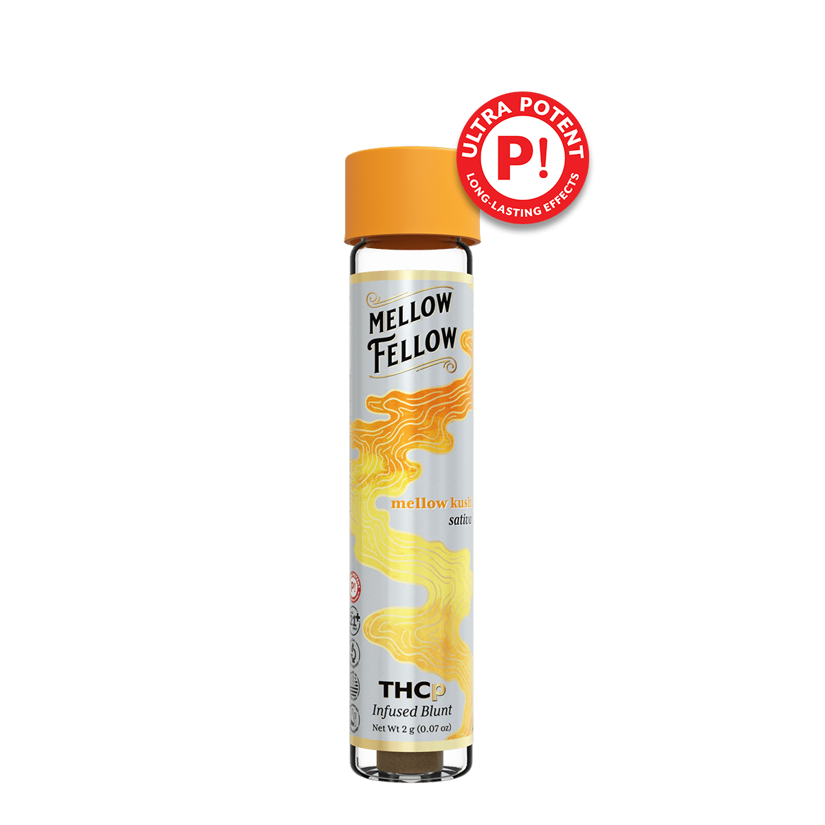 THCp 2g Infused Blunt - Mellow Kush (Sativa) - Mellow Fellow