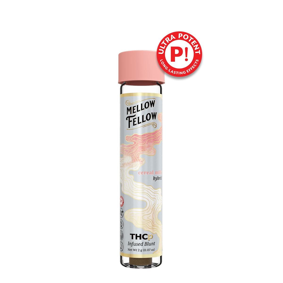 THCp 2g Infused Blunt - Cereal Milk (Hybrid) - Mellow Fellow