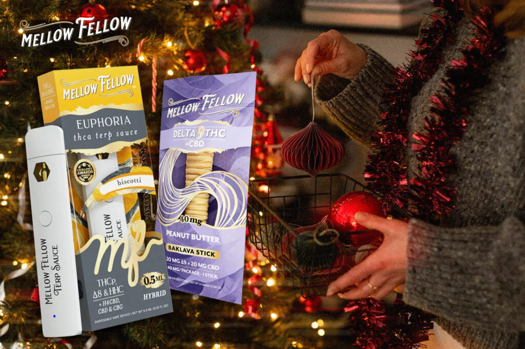 Cannabis for Holiday Stress: Surviving Christmas with THC and CBD - Mellow Fellow