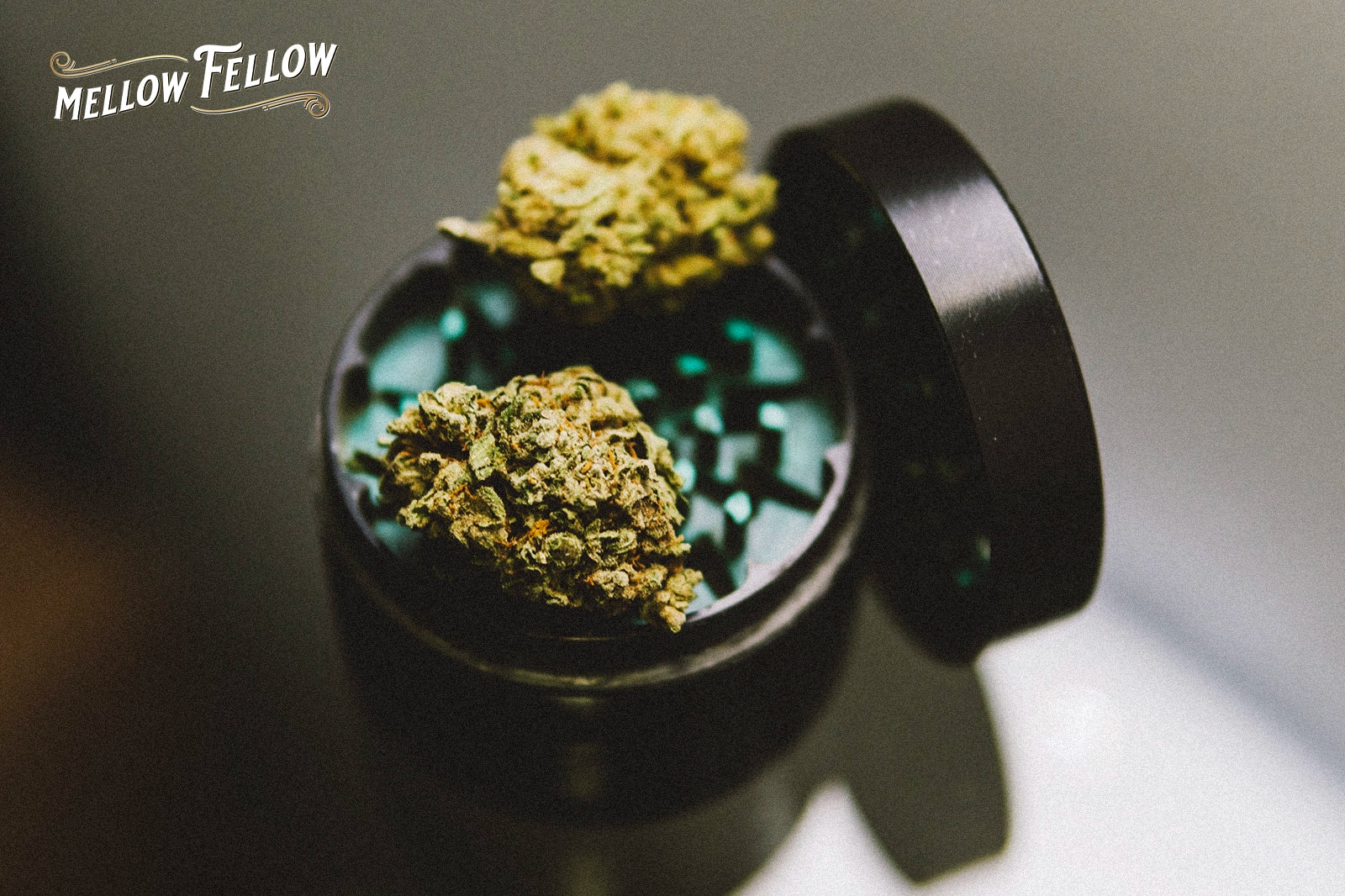 Cannabis in Grinder