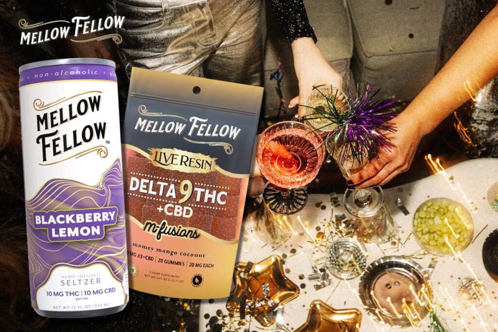 Your New Year's Eve Cannabis Guide: Celebrate Smarter with THC Beverages and Wellness Blends - Mellow Fellow