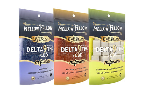 Delta 9 THC live resin edibles