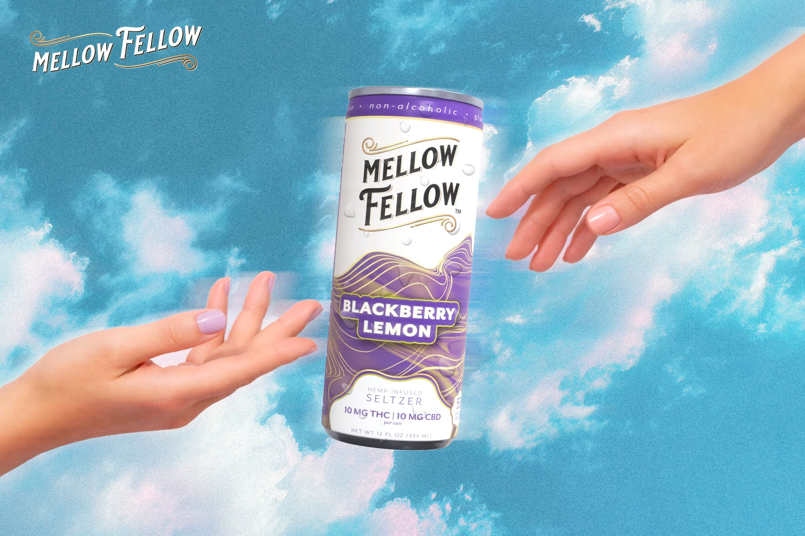 Blackberry Lemon THC Seltzer