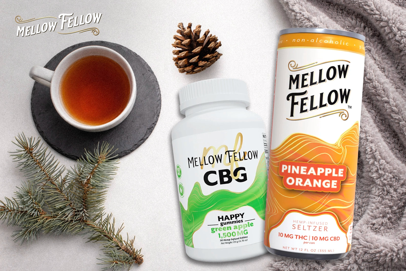 Mellow Fellow Proeducts for Dry January
