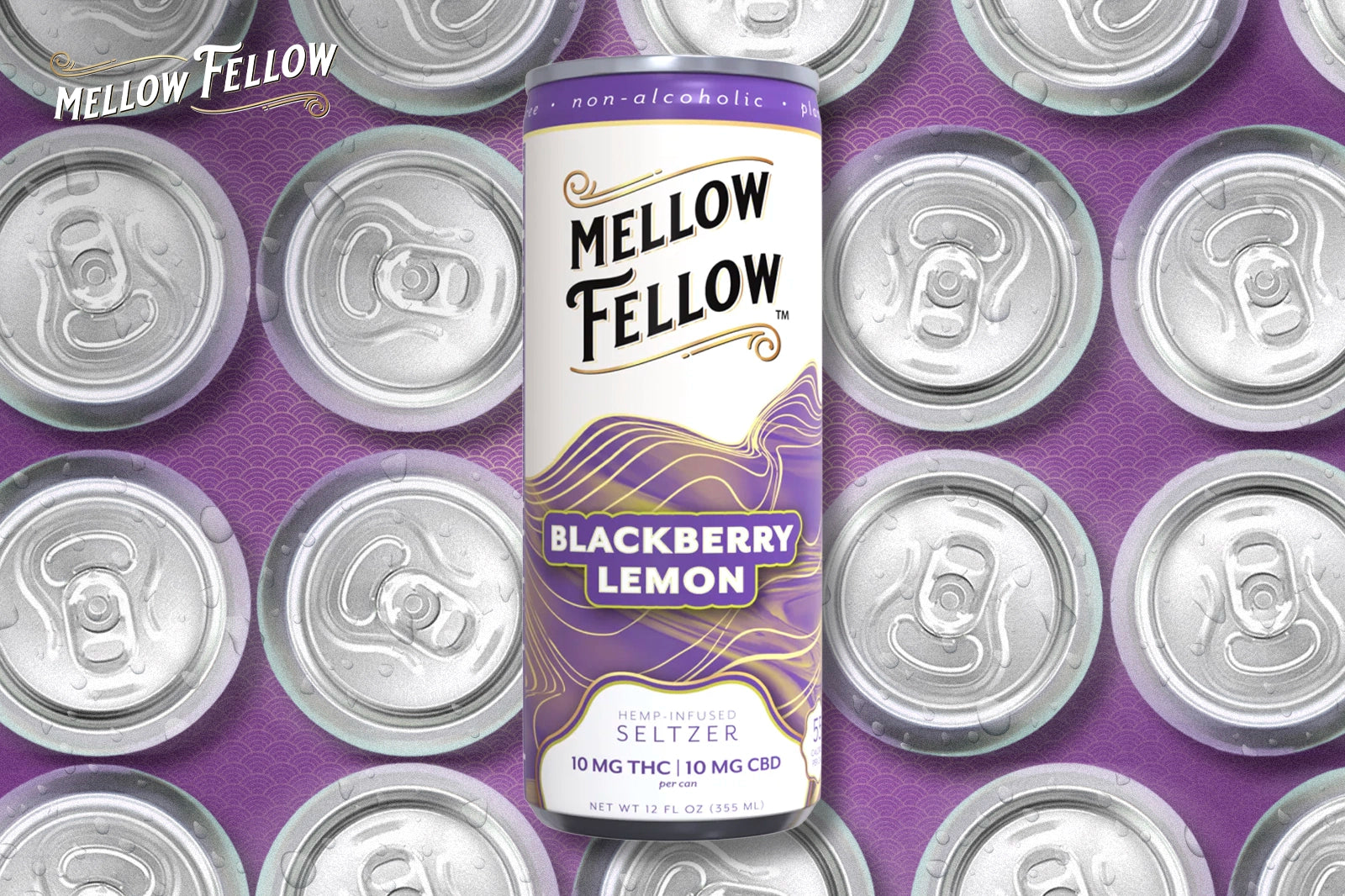 Mellow Fellow Delta 9 + CBD THC Seltzer