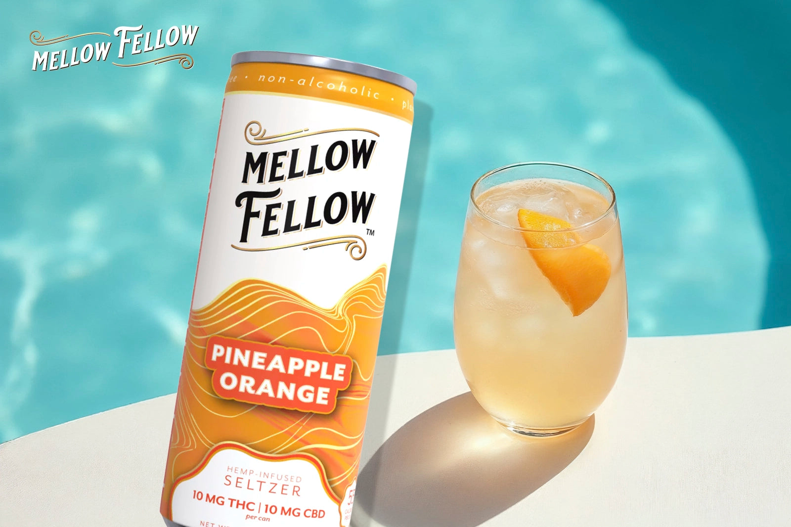 Mellow Fellow THC Seltzers