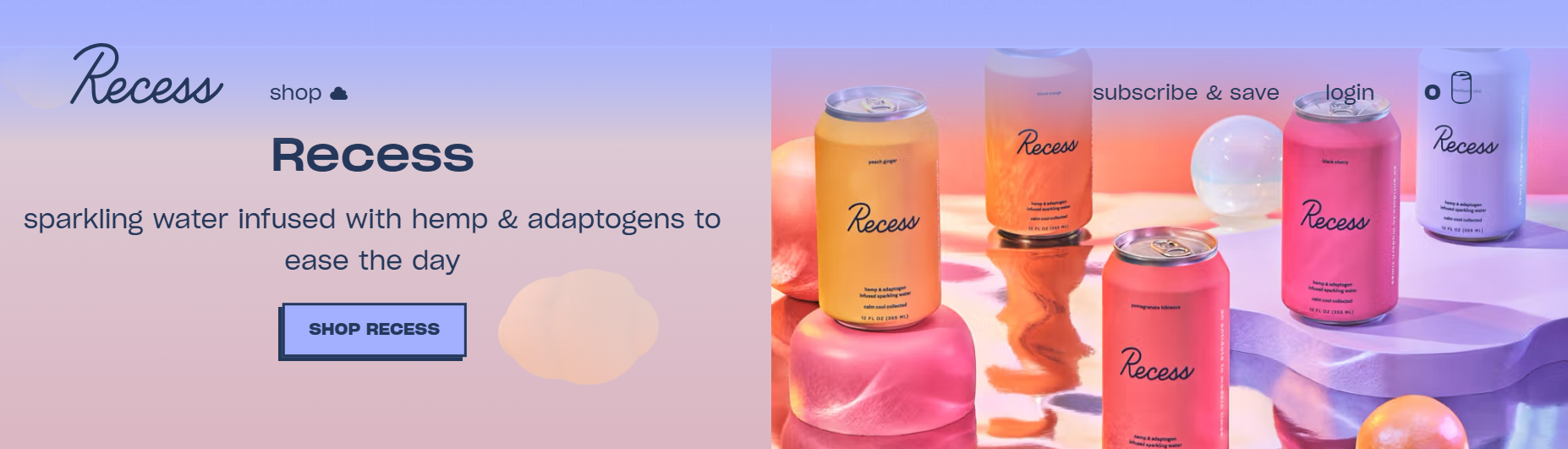 Recess Drinks