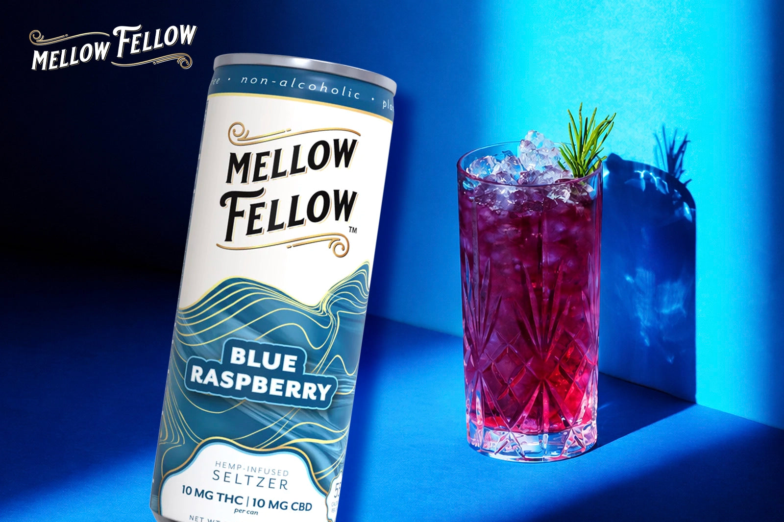 Mellow Fellow Delta 9 + CBD Seltzer