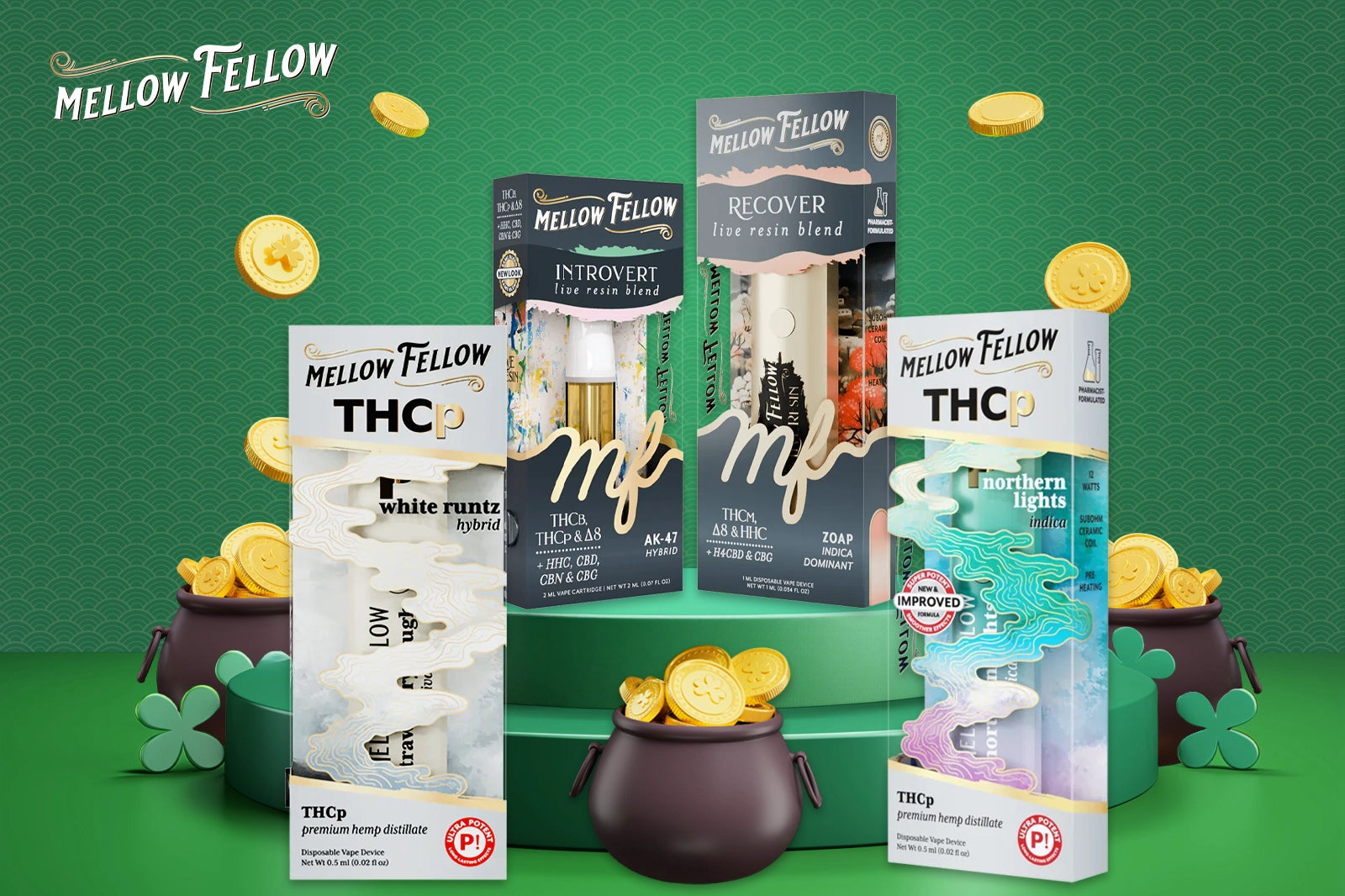 Mellow Fellow St. Patrick's Day Cannabis Strains