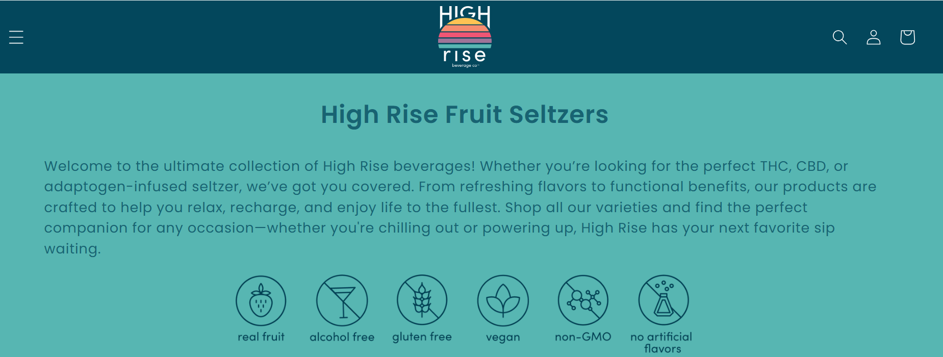High Rise Beverages Homepage