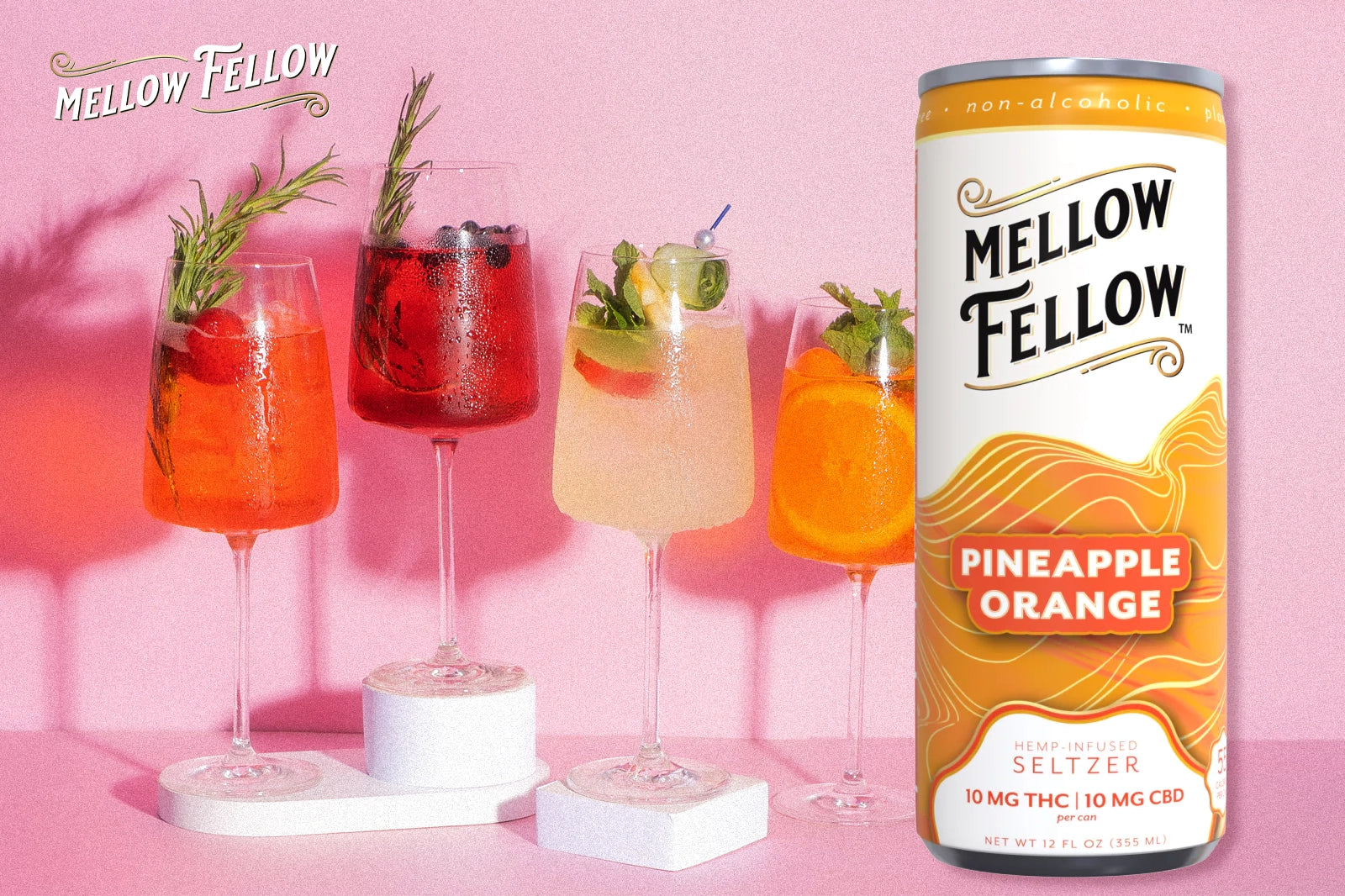 Mellow Fellow THC Drinks