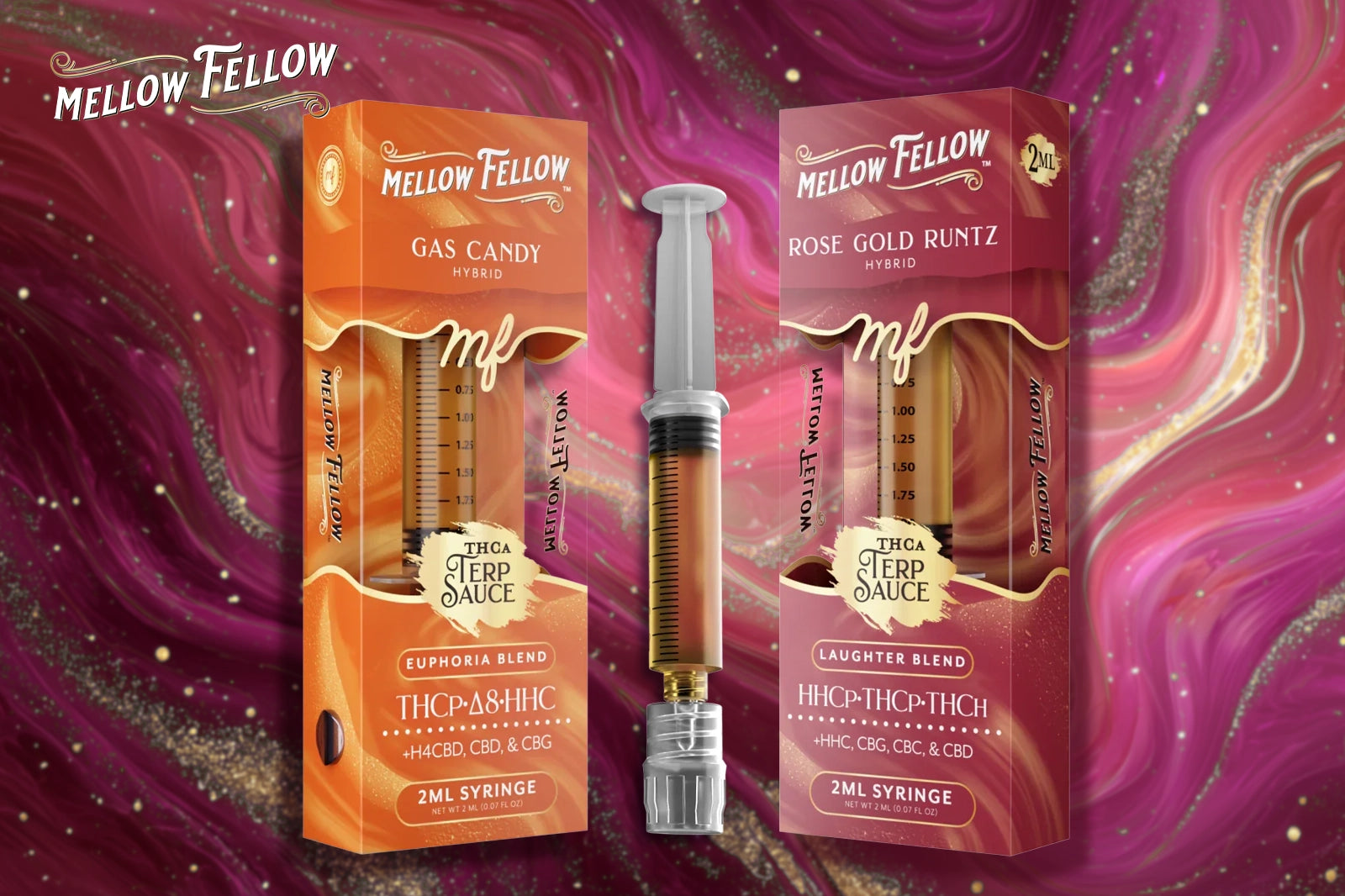 Mellow Fellow Terp Sauce Syringes